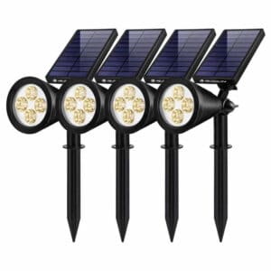 Oudoor solar spotlight 1