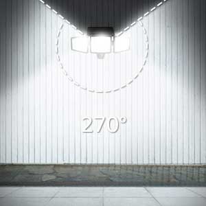 solar powered motion sensor flood lights
