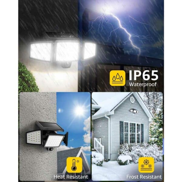 3 head solar flood light 4