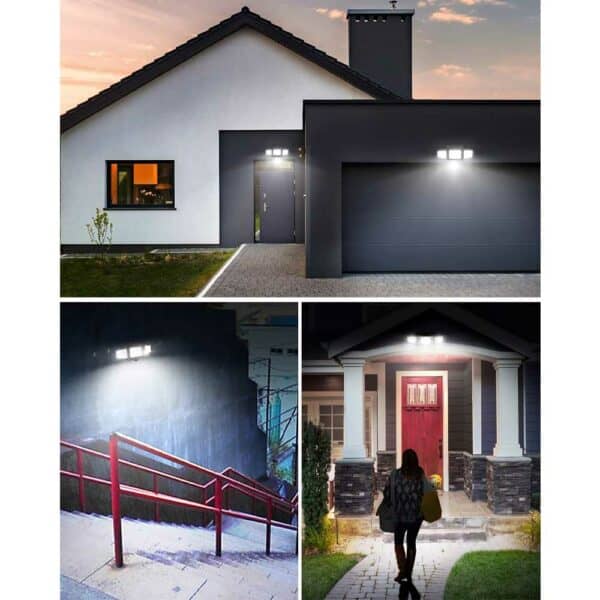 3 head solar flood light 5