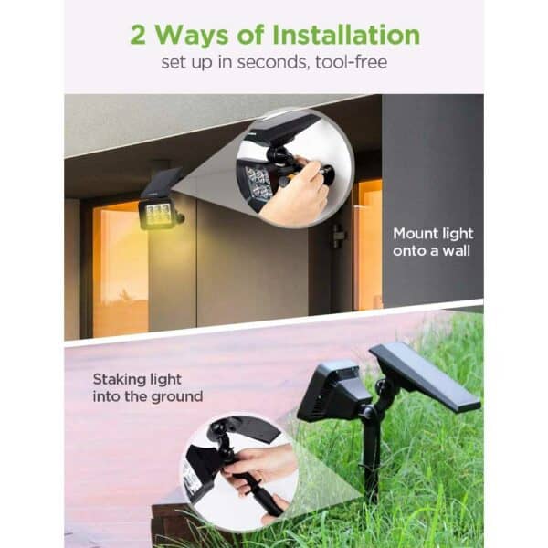 decorative outdoor solar spotlight 4