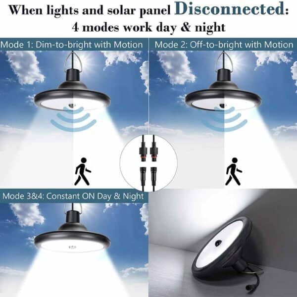 Double head solar shed light 3