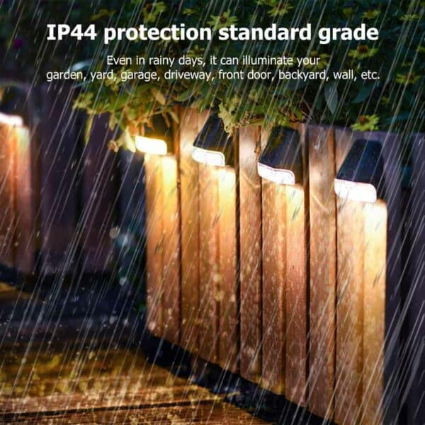 Solris™ Waterproof Garden landscape Deck Solar Step lights — image 5