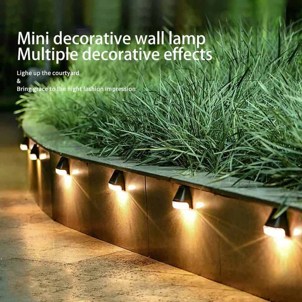 Waterproof Garden landscape Deck Solar Step lights 3