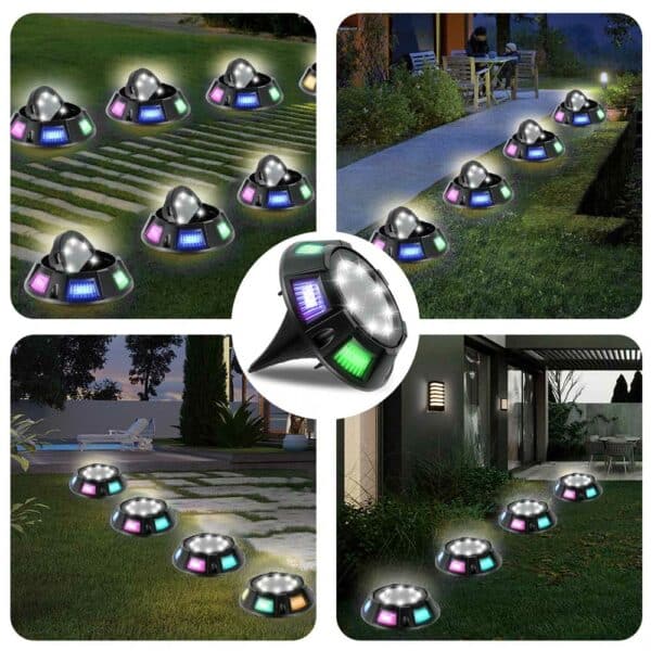 waterproof solar ground outdoor lights 5