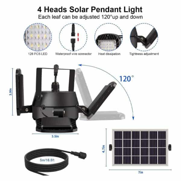 128 led solar shed lights-2