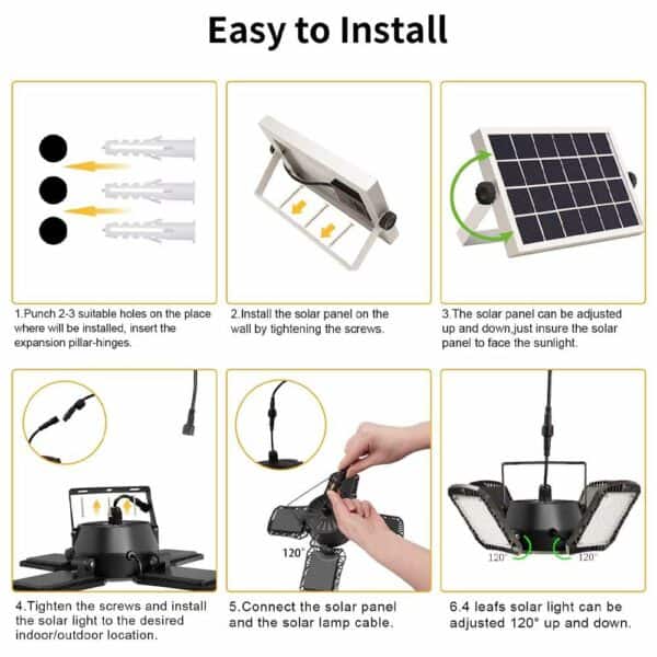 128 led solar shed lights-3