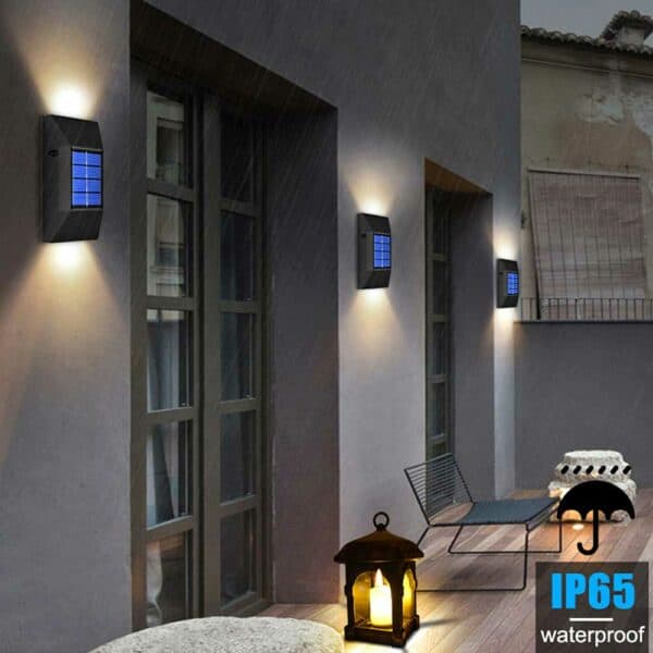 Solar wall lamp light 4