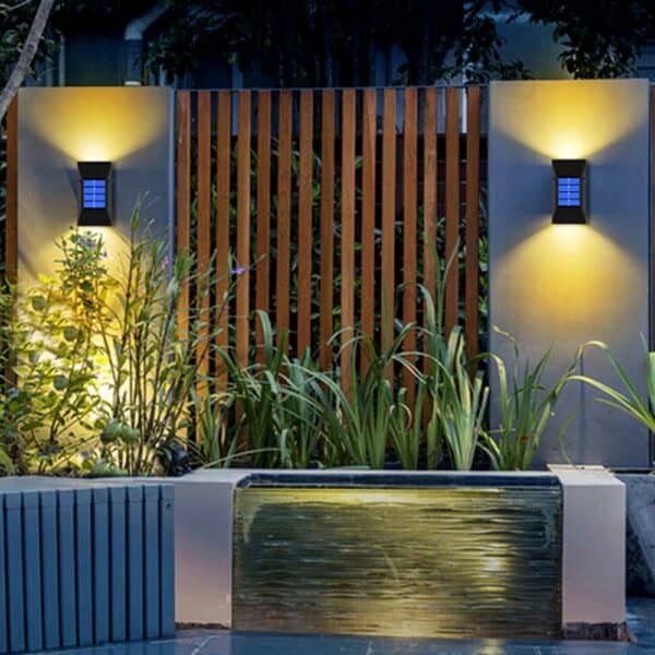 Solar wall lamp light 5
