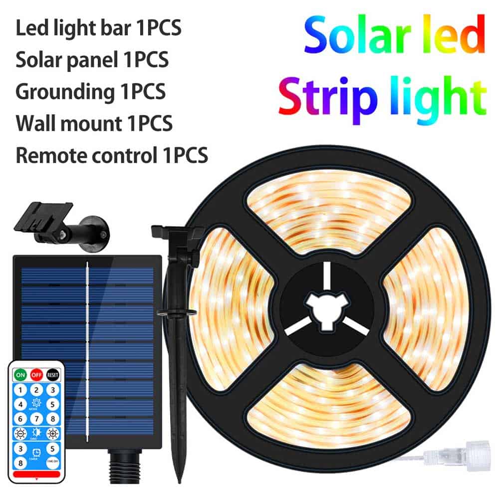 Solar strip light 7