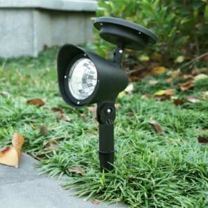 HeliosGlow™ 4LED Solar Lawn Spotlight Garden Landscape Lights (2 Pack)