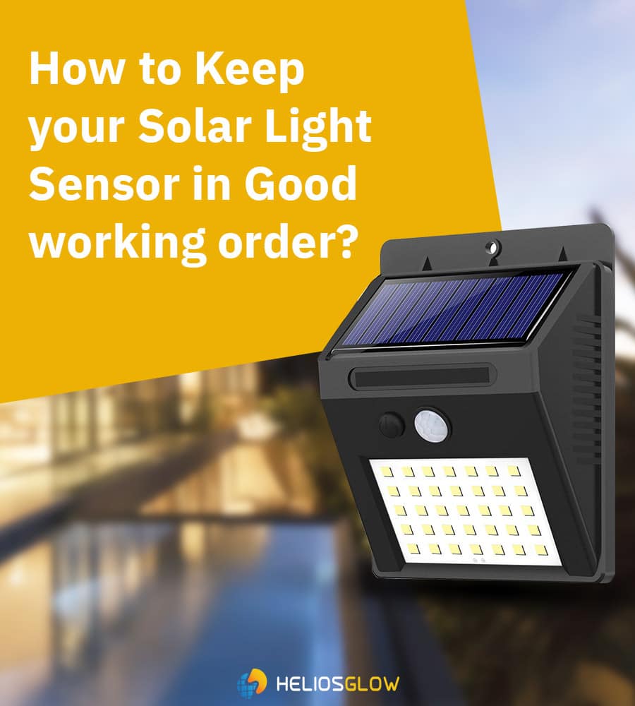 How to Keep Your Solar Light Sensor in Good Working Order?