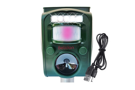 Belidan Solar Animal Repeller Motion Sensors LED Lights