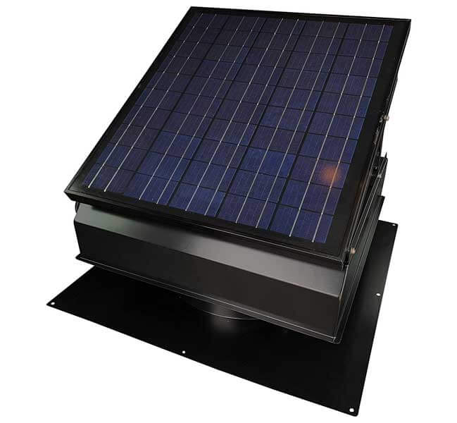 Remington 40-Watt Solar Attic Fan with Thermostat