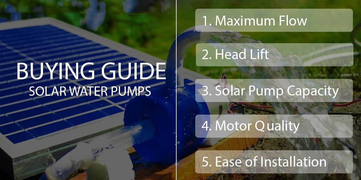 What to Look for While Buying A Solar Pump for Agriculture
