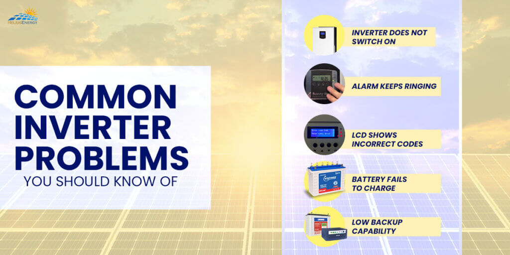 Common Inverter Problems You Should Know Of